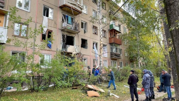 В Ангарске при взрыве газа в жилом доме пострадали десять квартир