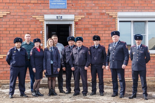 
			Новый пункт полиции открылся в селе Хомутово		