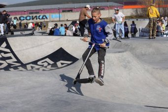 Бетонный скейт-парк открыли в предместье Рабочее Иркутска                            