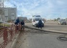 
                Неизвестный водитель повредил три опоры связи и два светофора в Ленинском округе Иркутска
                
            