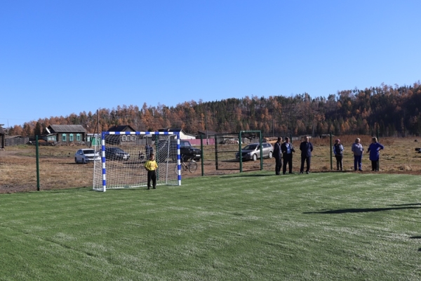 
			В деревне Сайгуты Гороховского МО установлена спортивная площадка		