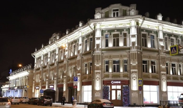 В Иркутске на Карла Маркса подсветили 16 зданий                            