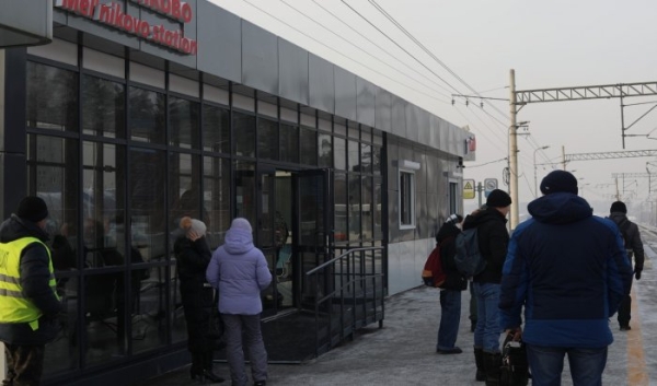 В Иркутске на станции Мельниково открыли новый пассажирский павильон                            