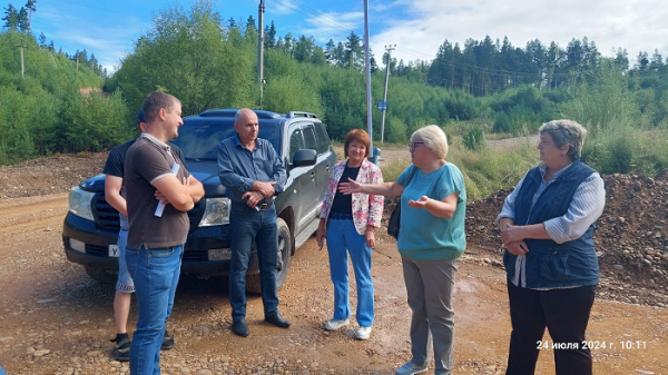 
			В Иркутском районе состоялась приемка первых отремонтированных дорог		