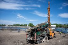 На Юности в Иркутске начались работы по благоустройству                            