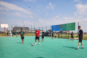 
                В Хомутово открыли новую комплексную спортивную площадку
                
            