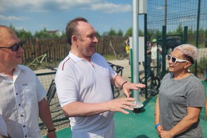 
                В Хомутово открыли новую комплексную спортивную площадку
                
            