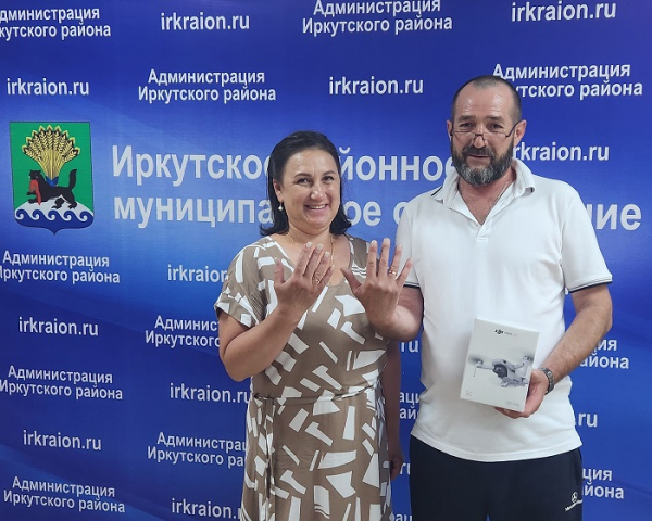 
			Еще один квадрокоптер от «Иркутского районного тыла» передали в зону СВО		