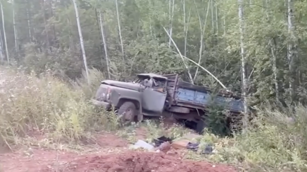 МВД: в ДТП с грузовиком в Приангарье пострадали пятеро детей и двое взрослых