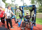 
                В Иркутске открыли новую спортплощадку для маломобильных граждан
                
            