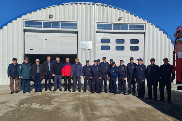 
                В Иркутском районе открыли новое пожарное депо для защиты 10 населенных пунктов
                
            