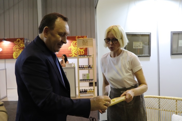 
				Три предприятия из Иркутского района представляют свою продукцию на выставке «Сибпродовольствие»			