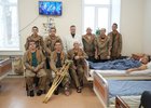 
                Игорь Кобзев поздравил c наступающим Новым годом пациентов военного госпиталя в Иркутске
                
            